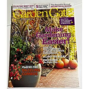 Garden Gate Gardening Back Issues October 2011 Issue 101